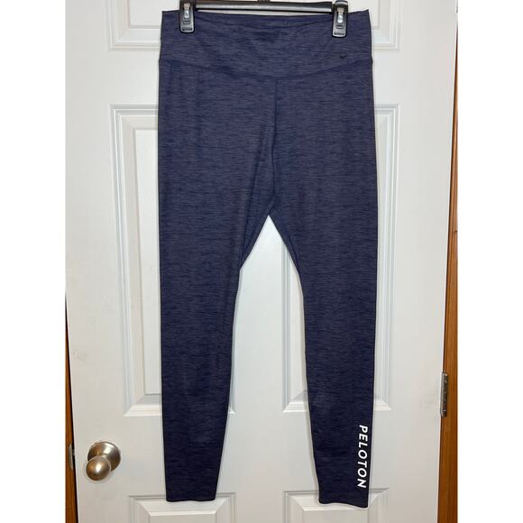 Nike x Peloton Lux Leggings Heather Blue Size Large - Picture 2 of 7